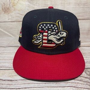 Rare Daytona Tortugas Stars & Stripes Fitted Hat Cap New Era Hat 59Fifty 6 7/8